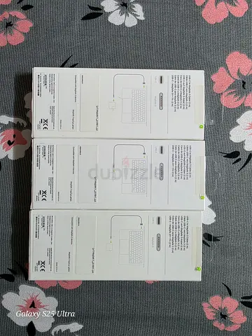 Three Apple USB-C to MagSafe 3 Charging Cables (Brand New in Boxes)