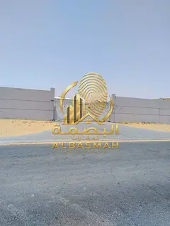 Yard for rent in Sajaa Industrial Area, Sharjah, located directly next to Emirates Road; area: 13,00