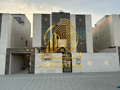 Villa for sale in Al Yasmeen area, Ajman; 3,000 square feet; freehold ownership available to all nationalities.