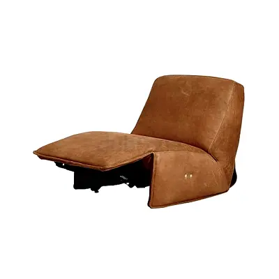 MARINA HOME Halo Motion accent sleeper Recliner Chair with motorised footrest leather H95 L110 W85cm