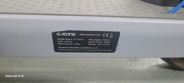 E scooter