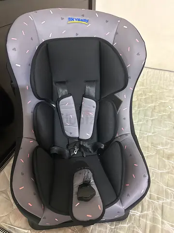 It’s a baby’s car seat