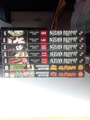 Assorted Manga JJK and Naruto