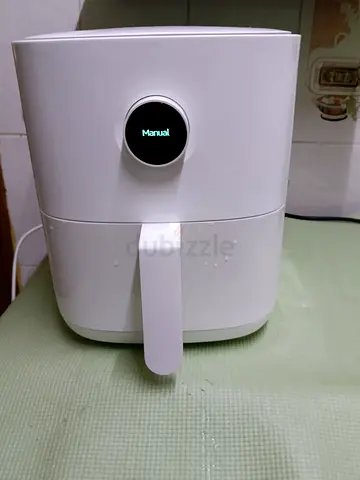 White Digital Xiaomi Air Fryer — Good Condition