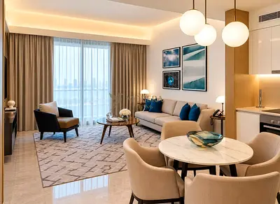 ELEGANT 1BR APARTMENT | ADDRESS HARBOUR POINT 2