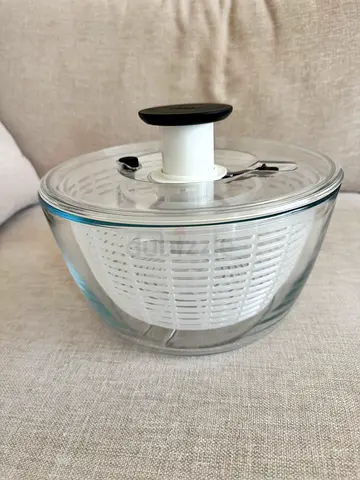 OXO Good Grip Glass Salad Spinner,Clear,Large/6.22 Quart,11262700