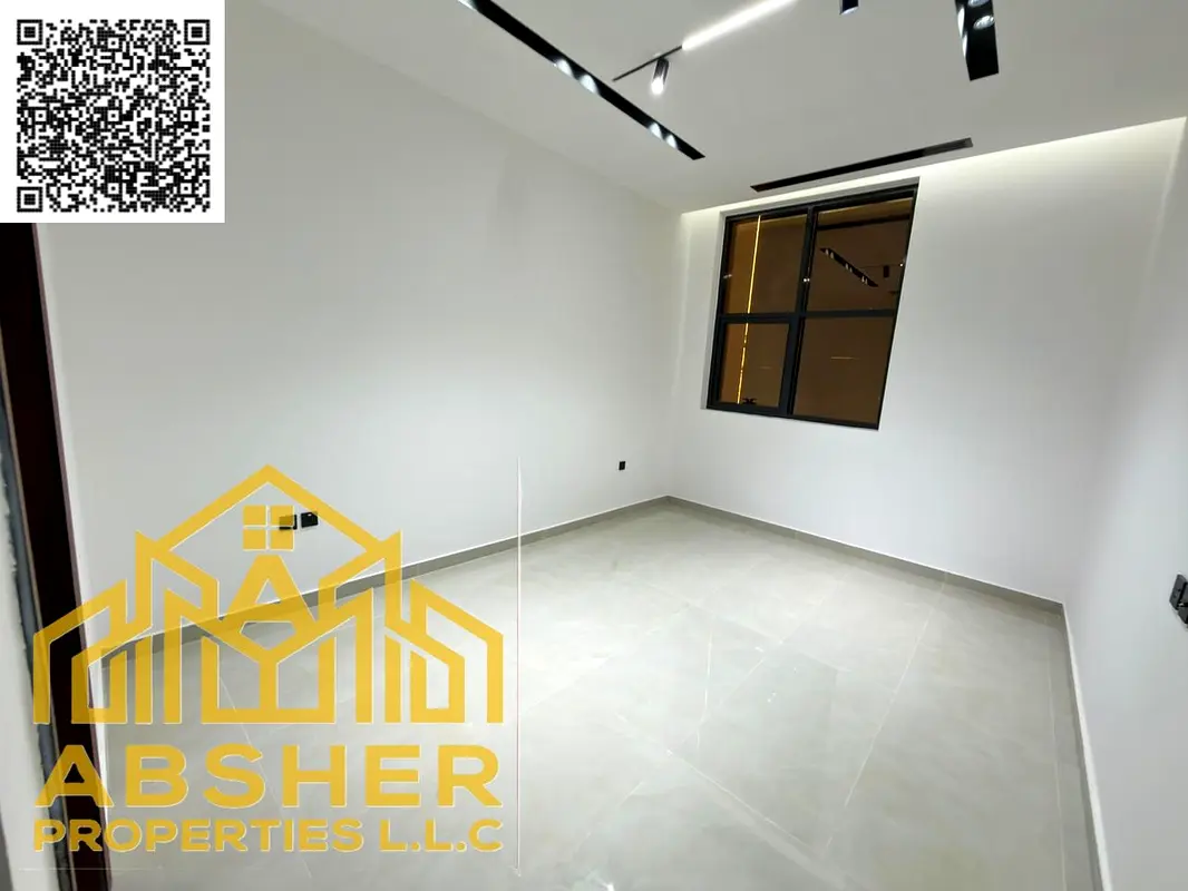Luxurious Modern Villa for Sale in Al Yasmeen, Ajman | 4 Master Bedrooms + Spacious Roof Terrace | Registration & Ownership Fees Included.