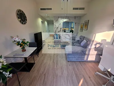 Furnished 1BHK | The Dunes DSO | Balcony & City View-75K