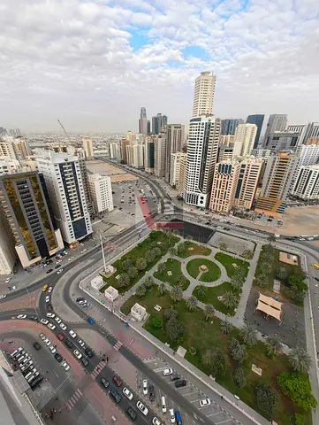 AL NAHDA PARK FRONT 1BHK 29k 30 WITH BALCONY READY FOR MOVING FOR FAMILY NEAR LULU HYPER MARKET