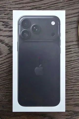 Apple iPhone 18Pro Max (sealed box) - Black, 512GB-TDRA-A3716