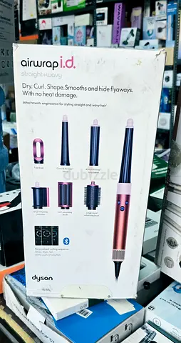 Dyson oirwrapi.. straight-+wavy Dry. Curl. Shape.Smooths and hide flyaways With no heat damage, Atta
