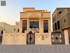 Classic villa with (pool) for sale|ajman|al helio2|5 master rooms,majlis,hall,roof|freehold|0 regist