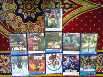 Bundle of ps5 and 4 cd