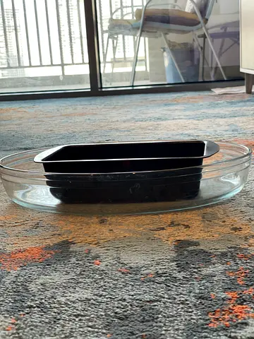 Pyrex-style Glass Baking Dish  + baking tray Teflon
