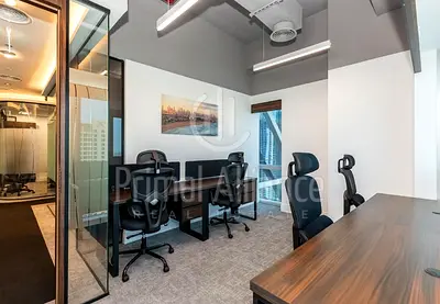 Executive Suite Coworking | Private Office 150 Sq Ft | Prime SZR View | All-Inclusive