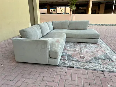 West Elm L shape Sofa Excellent condition