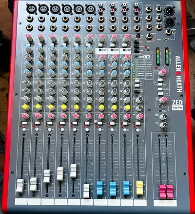 Allen & Heath ZED-12FX Mixer - Used, Working Condition
