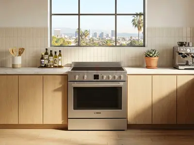 Bosch Series 8 Full Electric Cooker 90cm – 9 Cooking Functions with Rotisserie | Delivery & Warranty