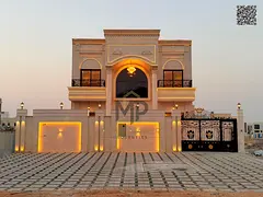 A villa for sale in a prime location, featuring luxurious, custom-grade finishes. It combines elegan