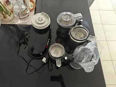 Panasonic Super Mixer Grinder, 1000W, Mx-Ac400, Black, 3 Stainless Steel Jars, 1 Juicer Jar