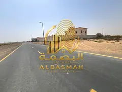 For sale in Sharjah Residential land in Al-Siyuh (Al-Raqiba 7) Owned by citizens and GCC countries T