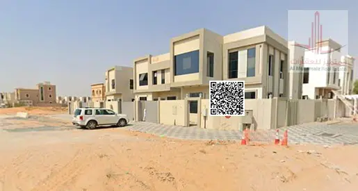 فيلا للبيع من المالك مباشر موقع متميز عجمان الحليو 2 كورنر علي شارعين المساحه 3379 قدم تصريح سكني استثماري فلل ارضي + 1
