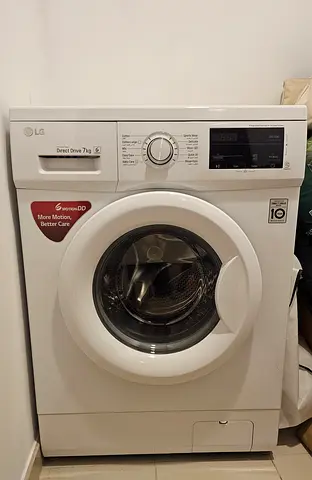 LG 7kg Front Load Washing Machine, Good Working Condition