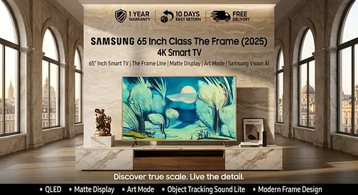 Samsung 65 inch The Frame (2025) 4K Smart TV - Excellent Condition