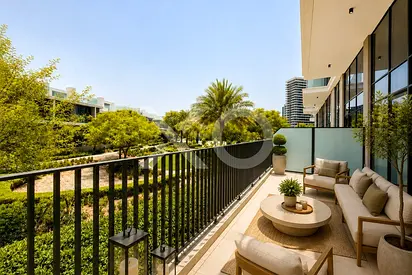 Rare Large Terrace | Park & Villa View