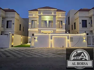 🏡🔥 فيلا فخمة في الحليو 1 عجمان | أرضي + أول + روف | 5 غرف + مجلس + 2صالة |  | 120 ألف | 4 دفعات ✨