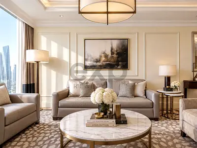High Floor | Unobstructed Burj View