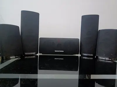 Harman Kardon 5 Surround Speakers Set (5 small satellites + center)