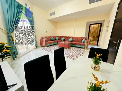 2BHK- monthly rent - all inclusive - furnished - clean furniture