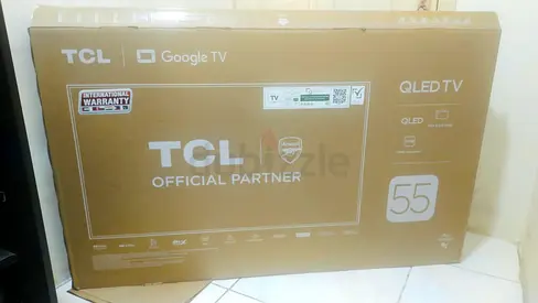 Carton of TV Google TV / TCL 55 inch