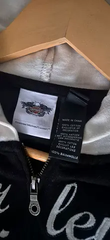 Harley Dividson Female zip up hoodie