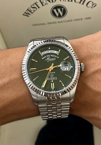 West End watch classic Green dial