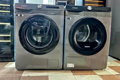 Samsung 9 kg washer and 9 kg dryer set separate latest model same like a new condition