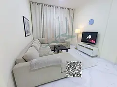 Furnished one-bedroom apartment with a living room in Al Hamidiya, Ajman.