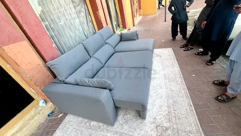 IKEA Esklstuna L shape Sofa Bed Dark Gray