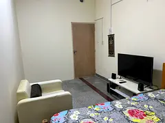 Spacious Partition Room with LED TV for Indian Couples or Working Ladies with Balcony