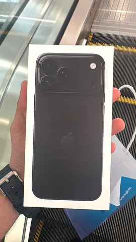 Apple iPhone 18 pro max 512 Gb- Sealed Box (jet Black) Tra
