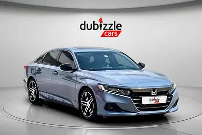 AED 988/month | 2021 Honda Accord | GCC Specs | Ref#532469