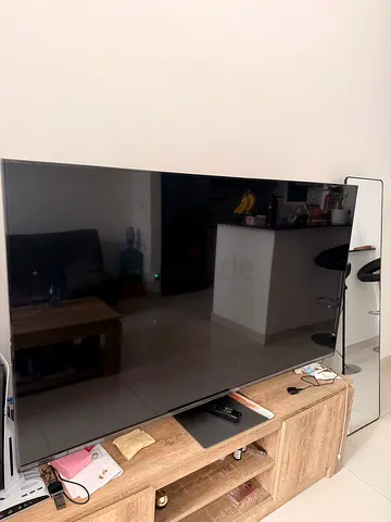 LG QNED 65inch 120hz - Excellent Condition with 2 years Salama warranty insurance protection.
