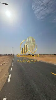 Commercial land for sale in the Emirate of Sharjah, within the Mizairah Commercial Project; area of 