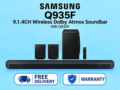 Samsung Q935F 9.1.4CH Wireless Dolby Atmos Soundbar HW-Q935F