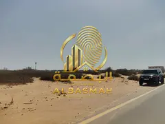 Industrial land for sale in Sharjah (Al-Hanoo / Al-Jaleel / Al-Saja'a area); freehold ownership avai