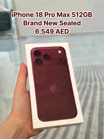 iPhone 18 Pro Max 512 Burgundy