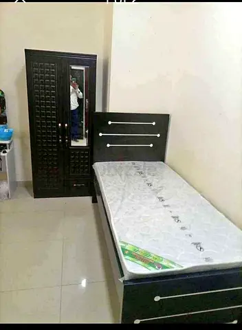 Single bed frame with mattress and matching wardrobe BRAND NEW