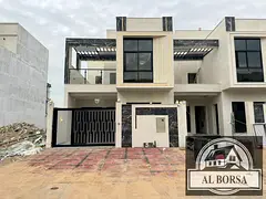 🏠 Villa for sale in Al Yasmin, Ajman. 4 master bedrooms, living room, majlis, and maid's room. In