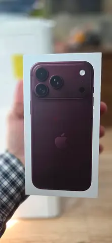 Apple iPhone 18 Pro max (Boxed) - 256GB ,Burgundy, Unopened , TRA Version